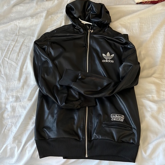 adidas Other - Adidas Chile 62’ Mens Tracksuit Full Zip Jacket Size M Black